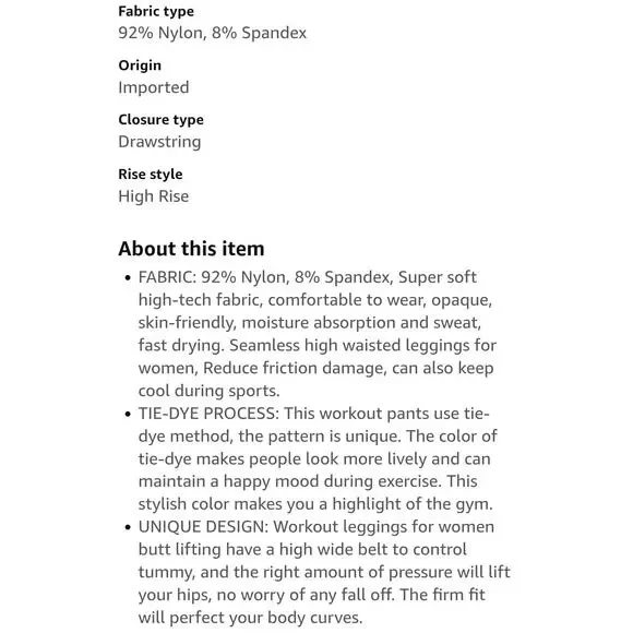 OVESPORT 3 Piece Workout Leggings Women's Size S Seamless Lifting High Waisted - Picture 5 of 7